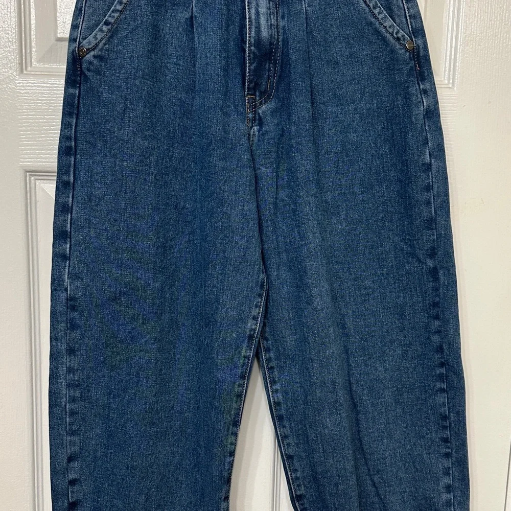 Polly Princess Blue Denim Baggy Leg Jeans Size 6 - Picture 4 of 6